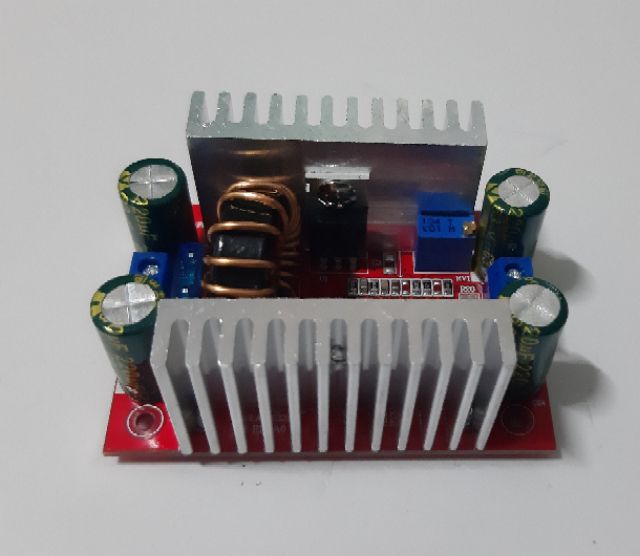 Mạch Tăng Áp Nâng Áp Boost 400W 12A có điều chỉnh Áp và dòng - làm nguồn cho LED / Sạc pin -  Step-up Boost Converter