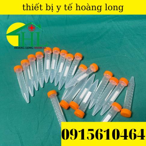 Combo 10 Ống ly tâm Falcon 10ml đáy nhọn chuyên dụng túi 100 cái