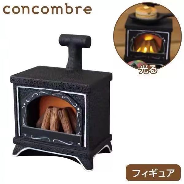 Mô Hình Lò Sưởi Mini Màu Đen Phong Cách Nhật Bản Trang Trí Nhà Búp Bê