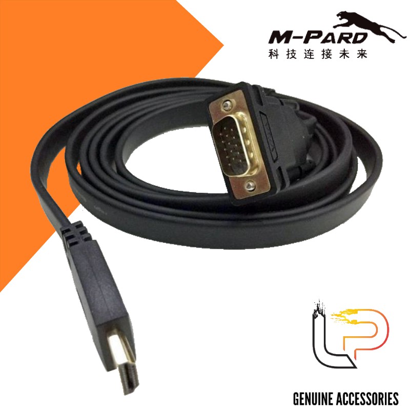 Cáp chuyển Hdmi ra Vga 1.8m M-Pard MH 302