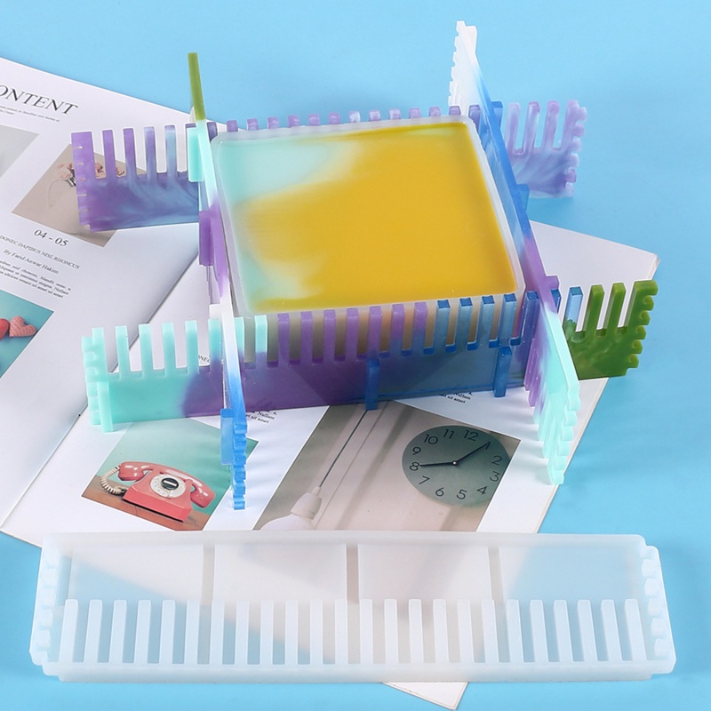 Khuôn Silicone Làm Giá Đỡ Epoxy Resin Có Thể Điều Chỉnh