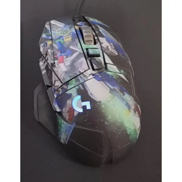 Suitable For Logitech G502 Mouse Sticker Hero SE Anime Gundam Series Frosted Film