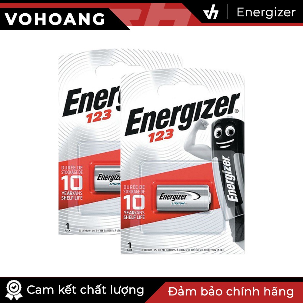 Pin Energizer CR123