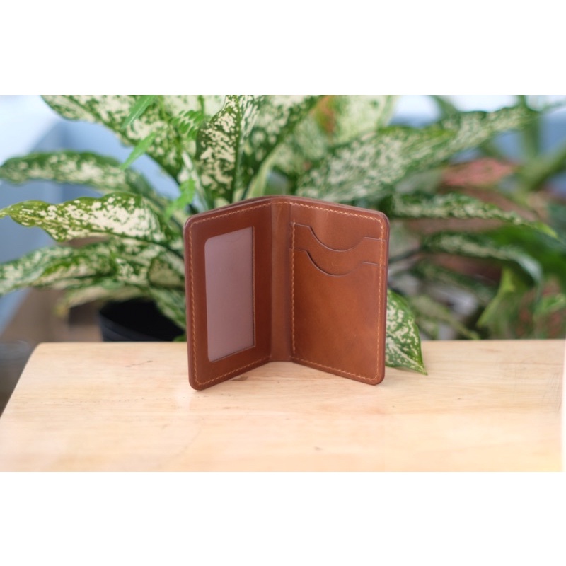 VÍ ĐỨNG UNISEX DA BÒ THẬT HANDMADE