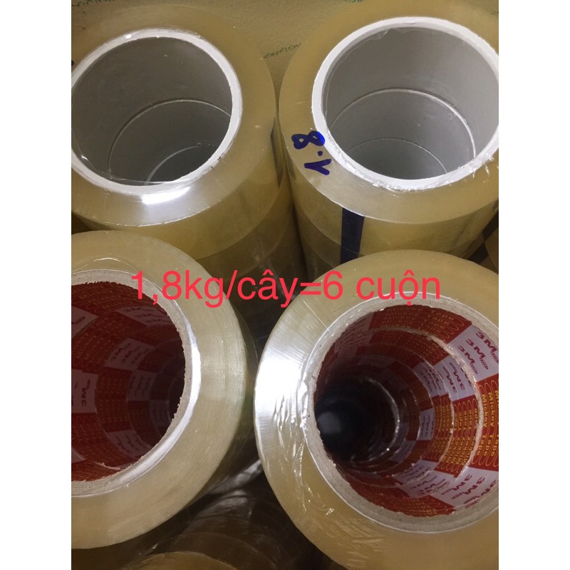 Combo 6 cuộn/cây Băng Dính ĐÓNG HÀNG 1,2kg/CÂY SIÊU DÍNH, SIÊU DAI