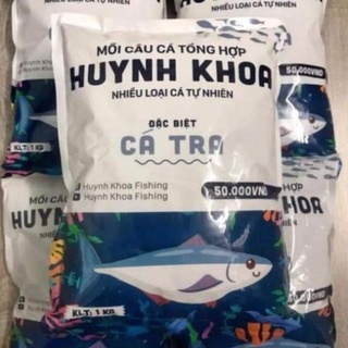 Cám Câu Cá Huỳnh Khoa Chính Hãng chuyên Tra, gói 1kg