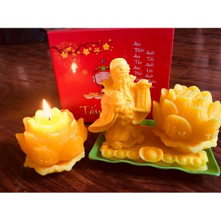 NẾN HOA SEN THẦN TÀI