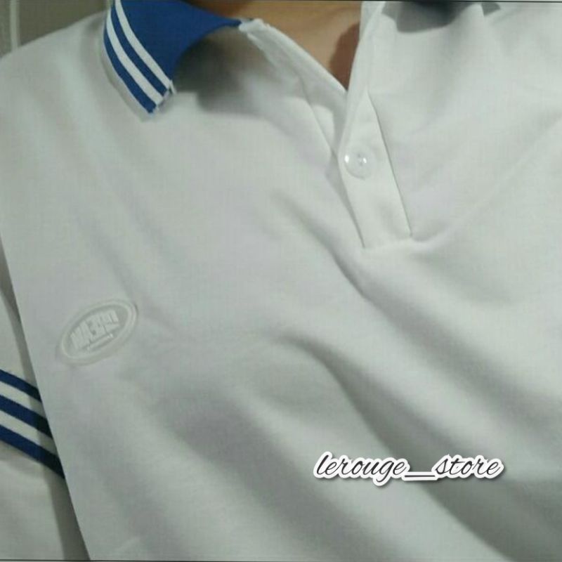 (ORDER) Áo sweater polo form rộng oversize viền sọc kiểu chất nỉ da cá nam nữ unisex phong cách old school (ảnh thật ) | BigBuy360 - bigbuy360.vn