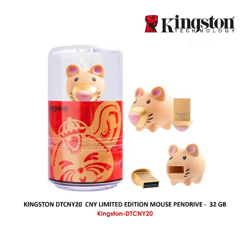 USB Kingston 32GB Linh Vật 2020 Con Chuột Canh Tý