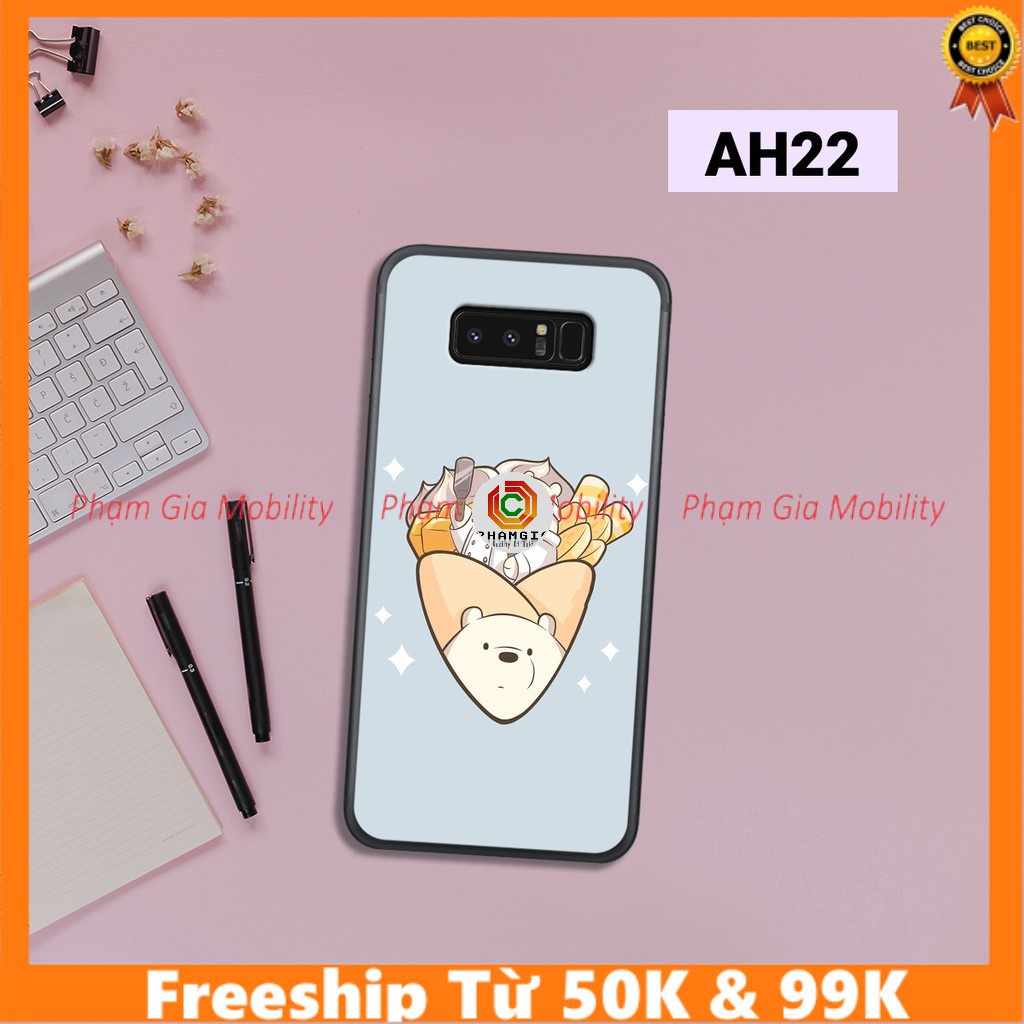 [NHIỀU MẪU] Ốp lưng Samsung Galaxy Note 8 - Note 9 in hình dễ thương (P2) Lưng bóng