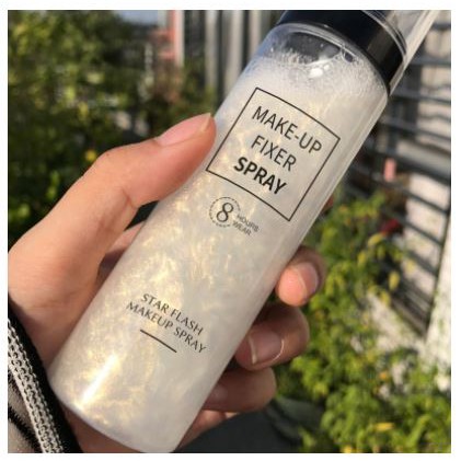 Xịt Khoáng Nhũ Khóa Trang Điểm Star Flash Make Up Spray 8 Hours Wear