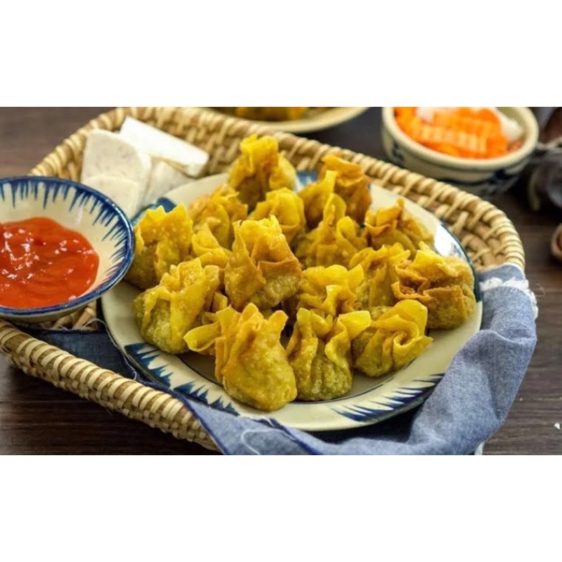 KHAY HOÀNH THÁNH MINI NHÂN TÔM THỊT HIỆU MG 500GR~50k~HÀNG NGON TIỆN LỢI~THƯƠNG HIỆU UY TÍN