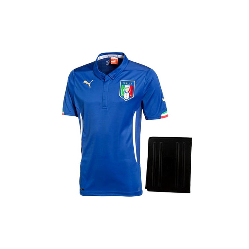 Box áo đấu bóng đá Italy 2014 2015 2016 home authentic shirt jersey Puma blue pack ❕ vv