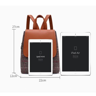 Balo nữ vải nỉ cao cấp nữ V13