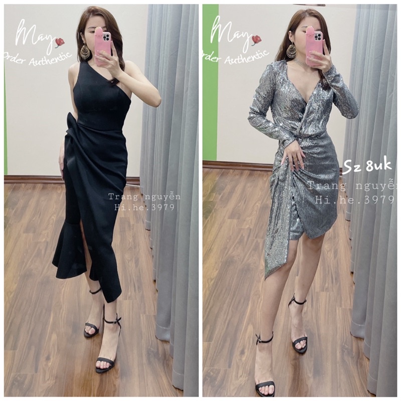 váy dự tiệc sang trọng authentic vợt sale