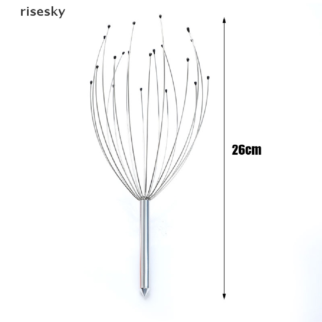 Dụng Cụ Mát Xa Da Đầu 20 Đầu Móng Vuốt Giúp Thư Giãn Sâu ♨Trên đó
