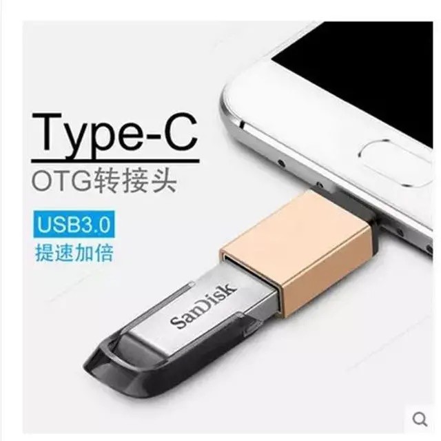 Đầu Chuyển Đổi Otg Type-C Sang Usb3.0 Mi Oppo Samsung Huawei Xiaomi Otg