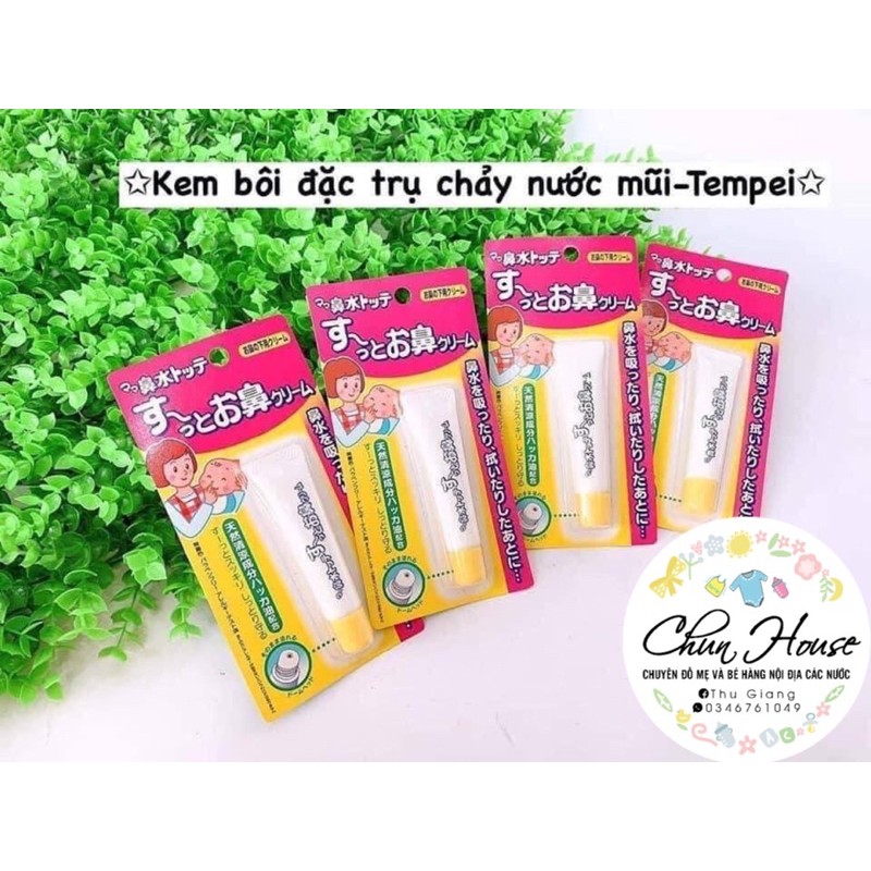 kem chống ngạt mũi, sổ mũi tempei