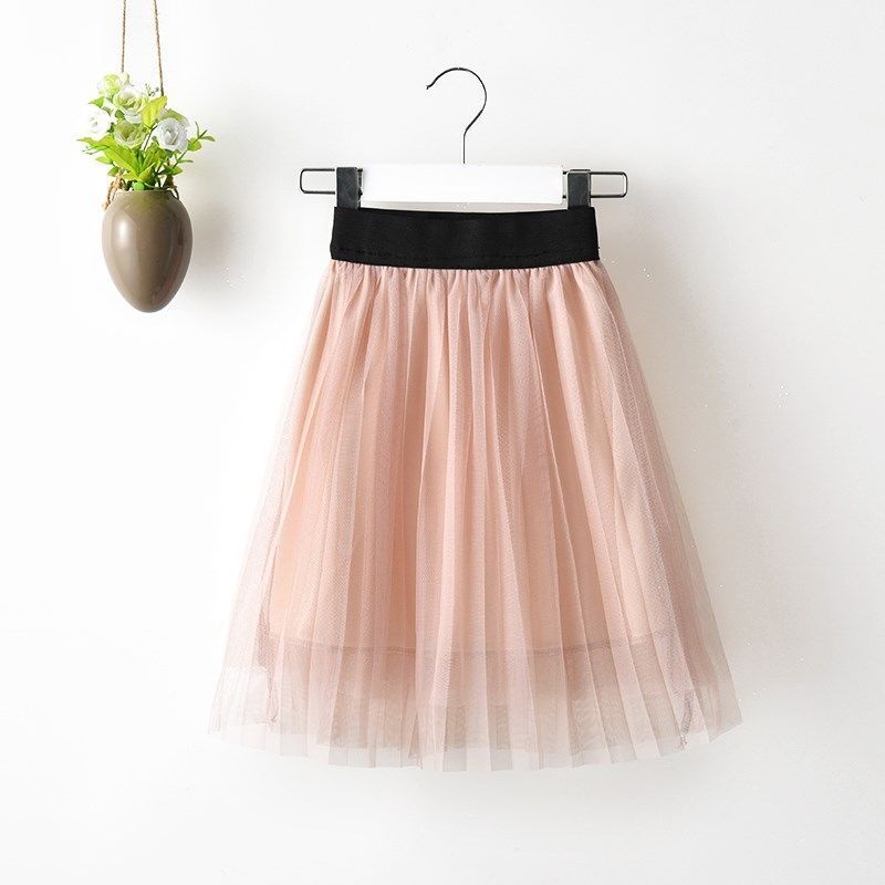 Chân Váy Lưới Công Chúa Thời Trang Xuân Hè Xinh Xắn Cho Bé Gái