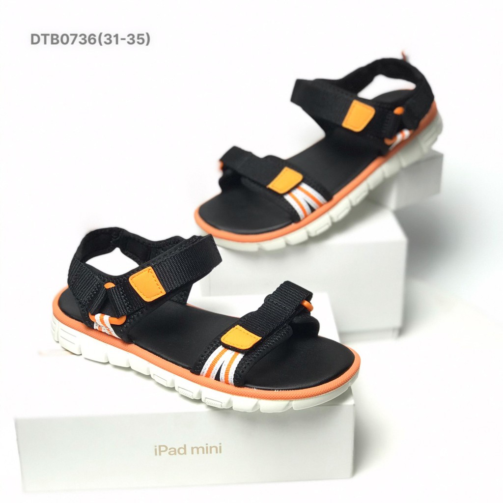 Sandal bé trai 31-35 ❤️FREESHIP❤️ Dép quai hậu học sinh BlTIS đế cao su DTB073600