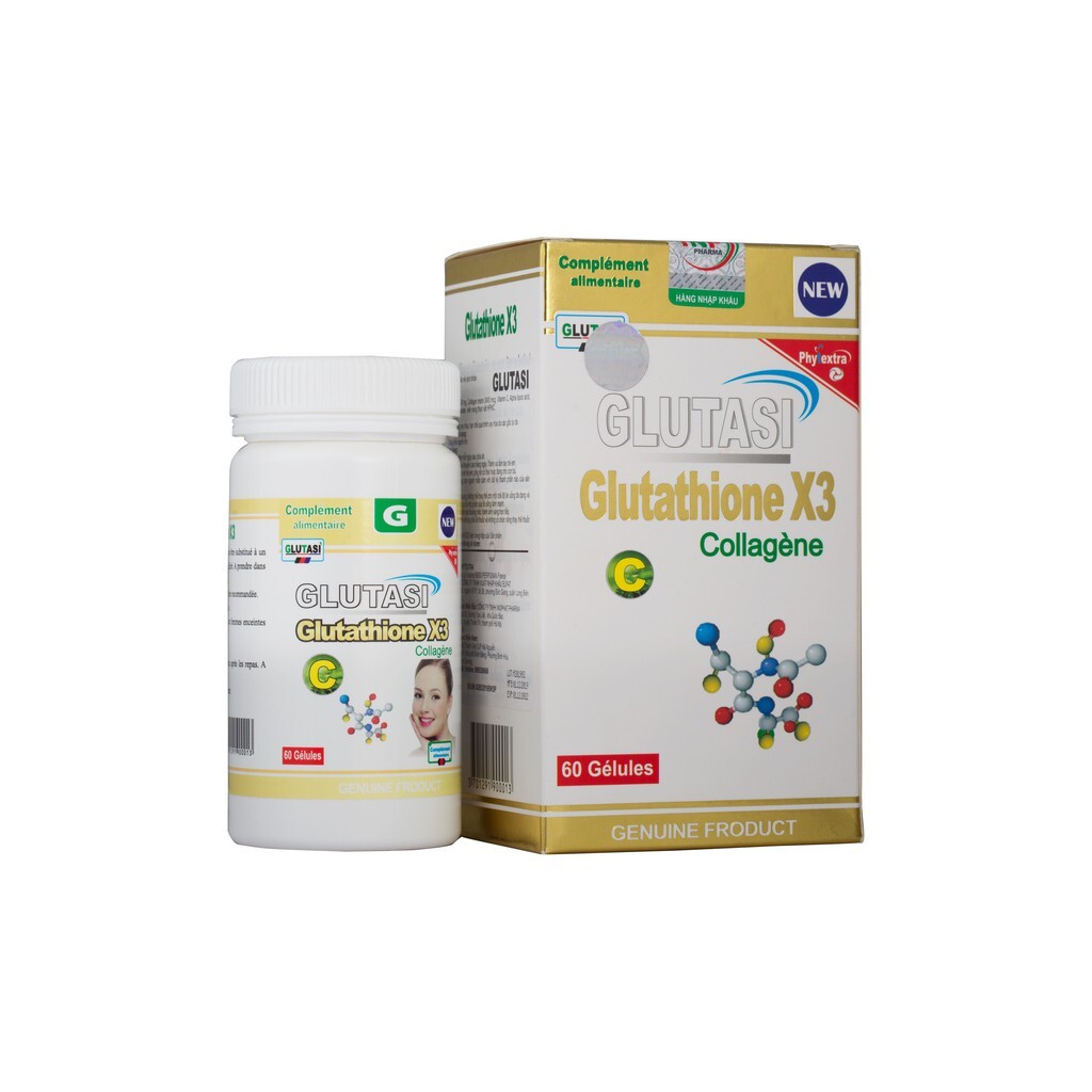 Viên Uống Trắng Da, Mờ Nám Glutathione X3 - Collagen Glutasi | BigBuy360 - bigbuy360.vn