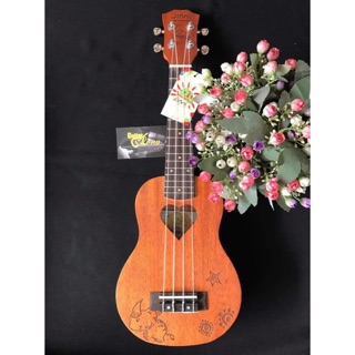 Đàn ukulele gỗ hồng đào