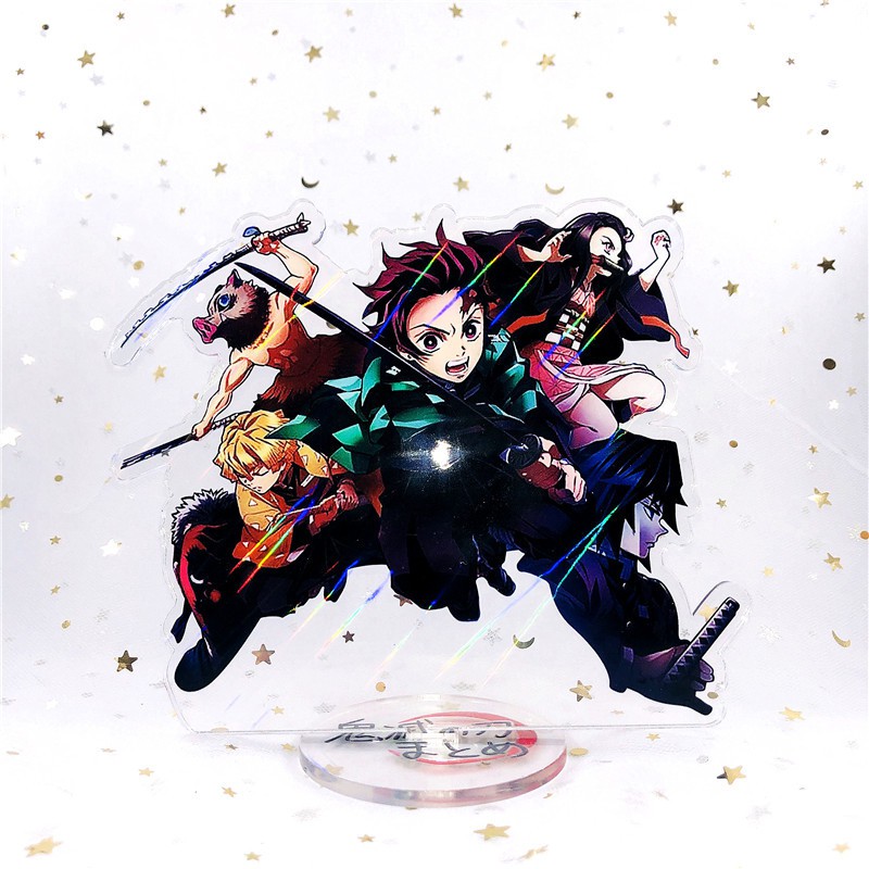 [Mới] 1 Tượng mica standee Kimetsu no Yaiba để bàn