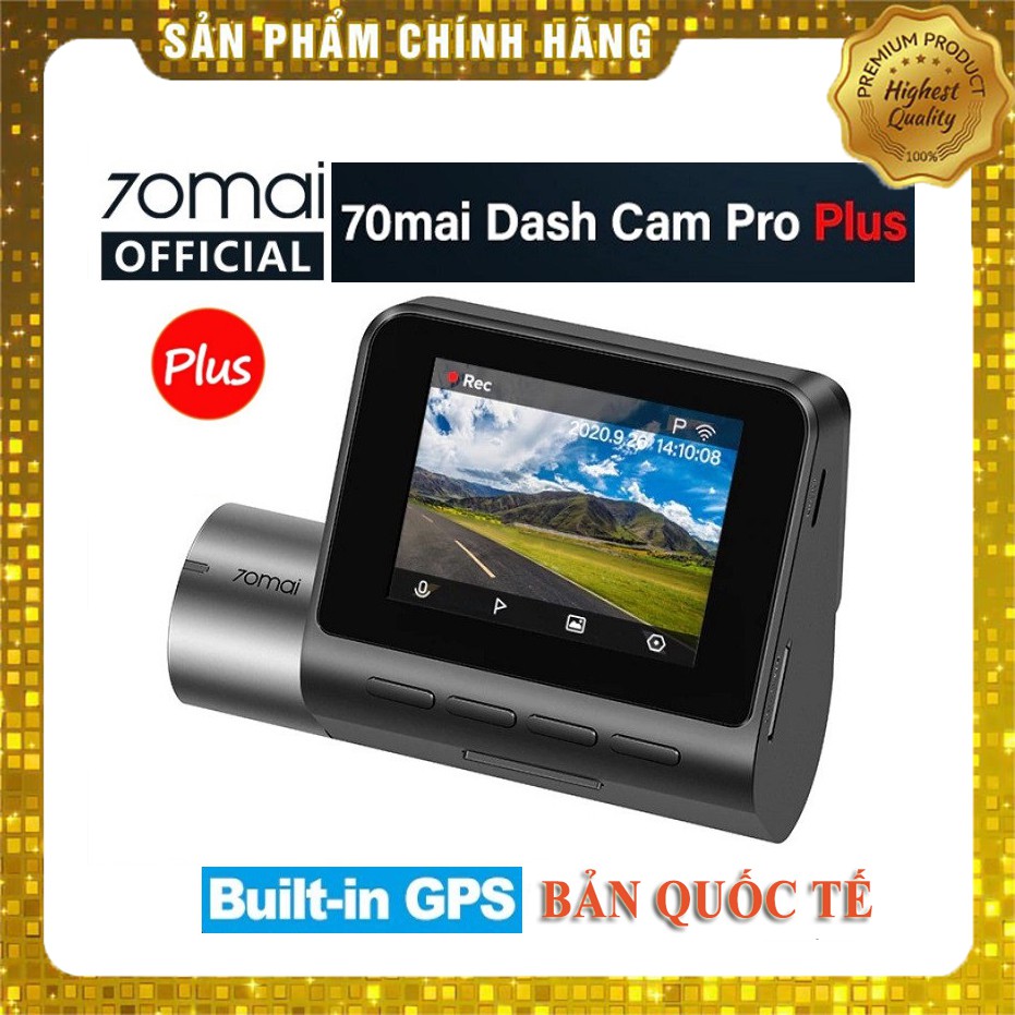 Camera Hành Trình Ô tô 70mai A500s Dash Cam Pro Plus 1944P Có GPS Tốc Độ Cam Hành Trình | WebRaoVat - webraovat.net.vn