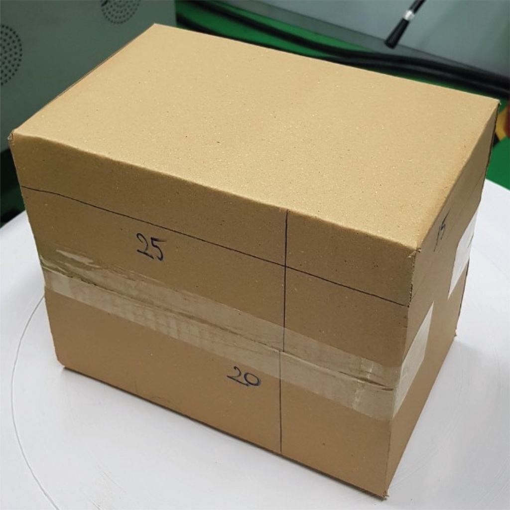 25x20x15 Hộp carton, thùng bìa giấy cod đóng gói hàng