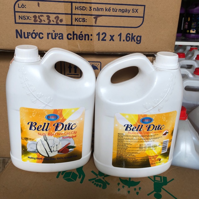 Nước rửa chén hương quế 1,6l