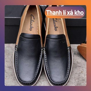 [Hàng Nhập Khẩu - Cao Cấp ] Giày Lười Clarks Sang Trong & Quý Phái