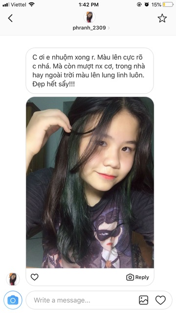 Thuốc nhuộm màu rêu đen kèm trợ dưỡng găng tay thuocnhuomtoc60k.hanoi thuocnhuomtoc60khanoi | BigBuy360 - bigbuy360.vn