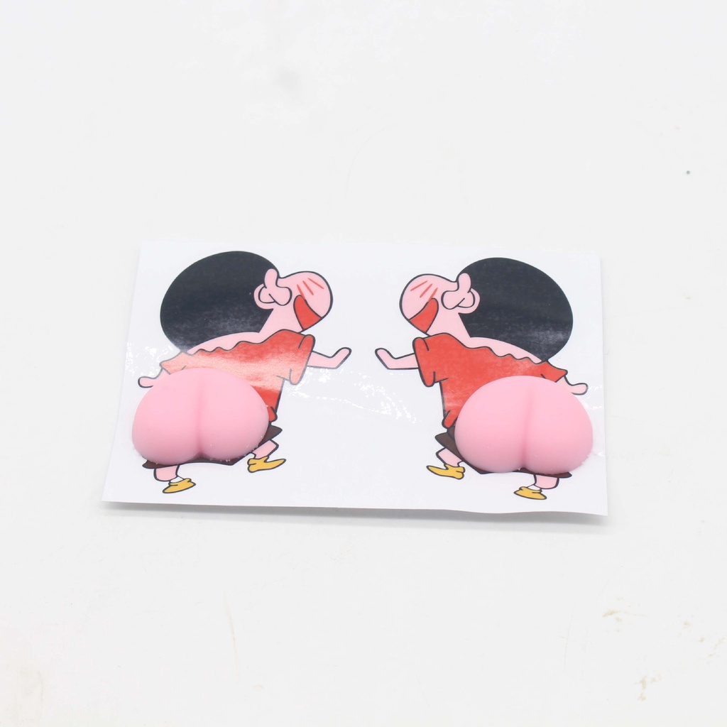 1 Miếng Dán 3D Bằng Silicon Chống Va Chạm Trang Trí Xe Hơi