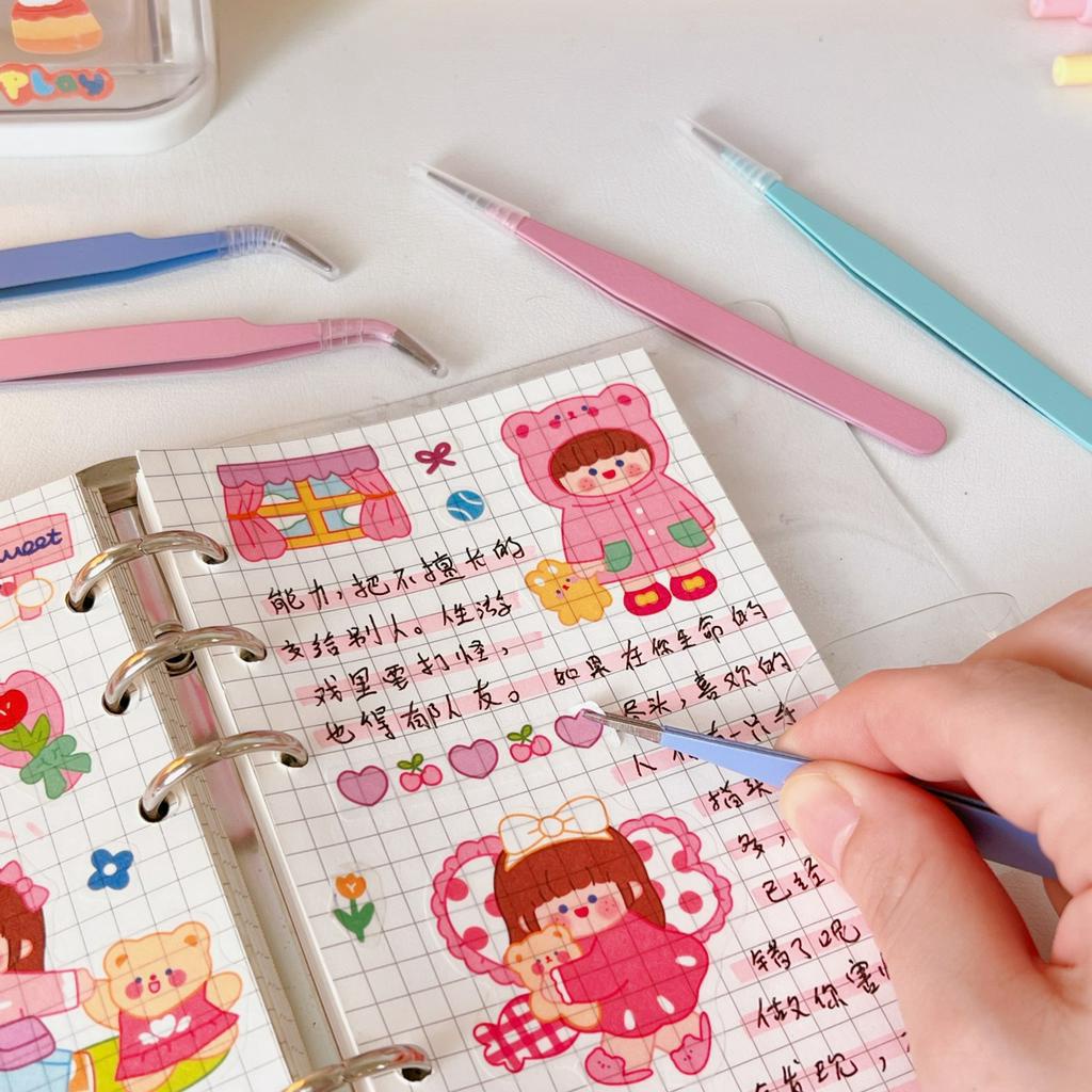 🍉Nhíp gắp sticker, nhíp gắp hình dán trang trí đáng yêu DUASHOP.