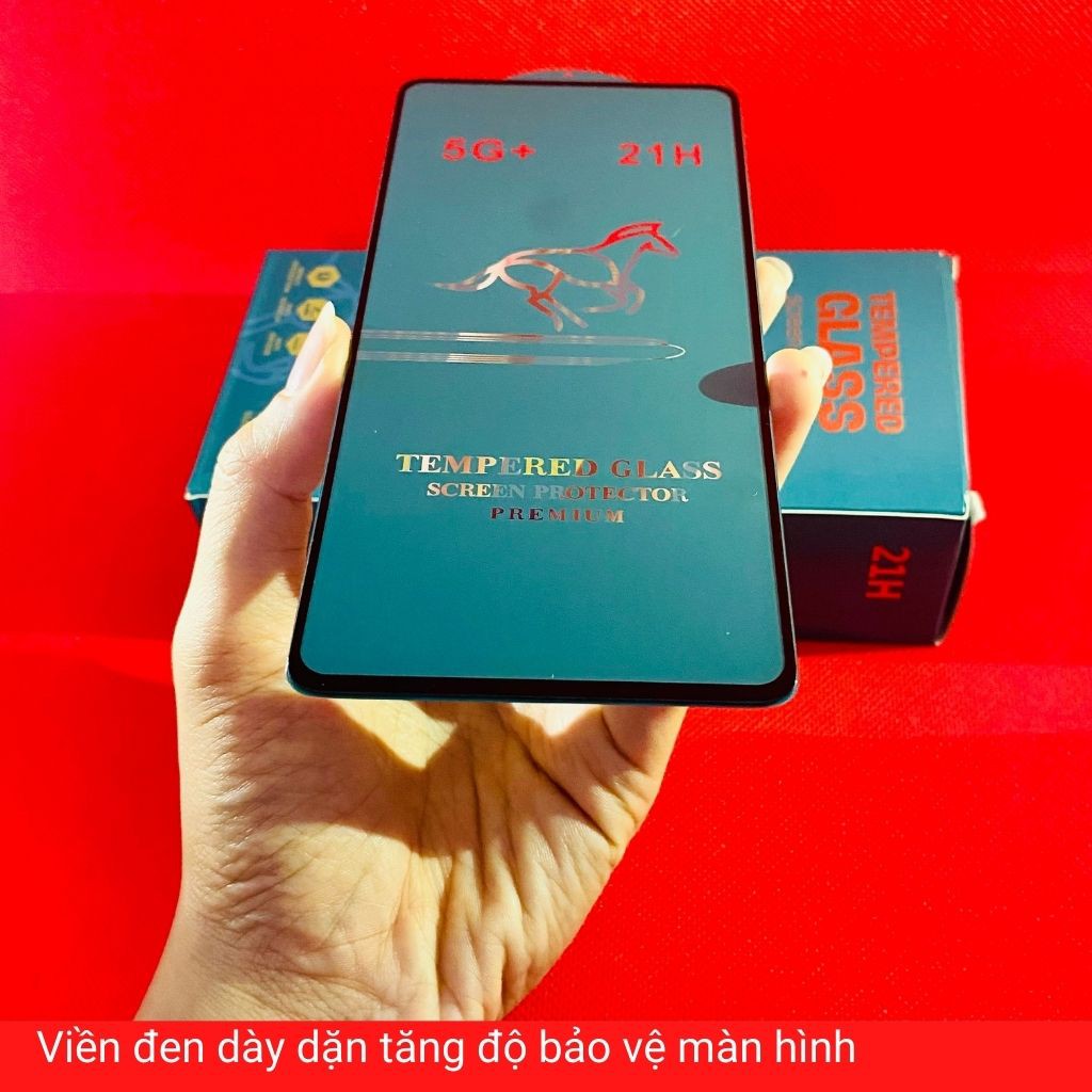 Kính cường lực Oppo Reno 6z/ Reno 6 5g/ Reno 5/ Reno 4 Full màn cao cấp OG+ độ cứng 21H siêu mượt hạn chế vân tay [MIMA]