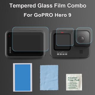 SUNNYLIFE Kính Cường Lực Bảo Vệ Camera Trước Sau Cho Gopro Hero 9 Gopro Hero 9