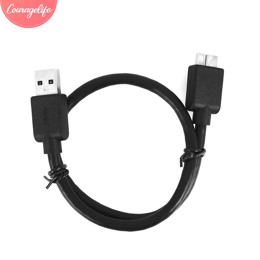 Dây Cáp Dữ Liệu Ổ Cứng Chuyển Đổi Từ Đầu Cắm Sang Micro B Usb 3.0