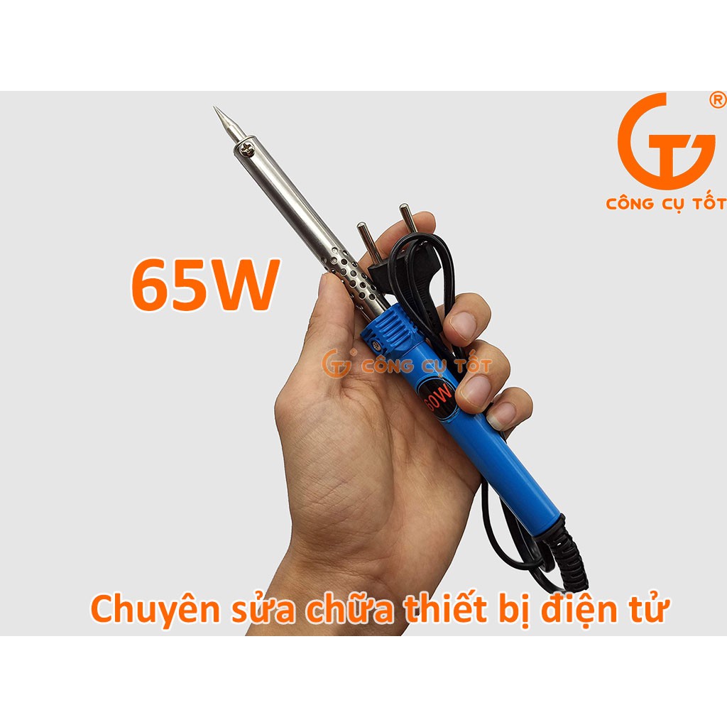 Mỏ hàn nhiệt 60W mũi nhọn cán nhựa