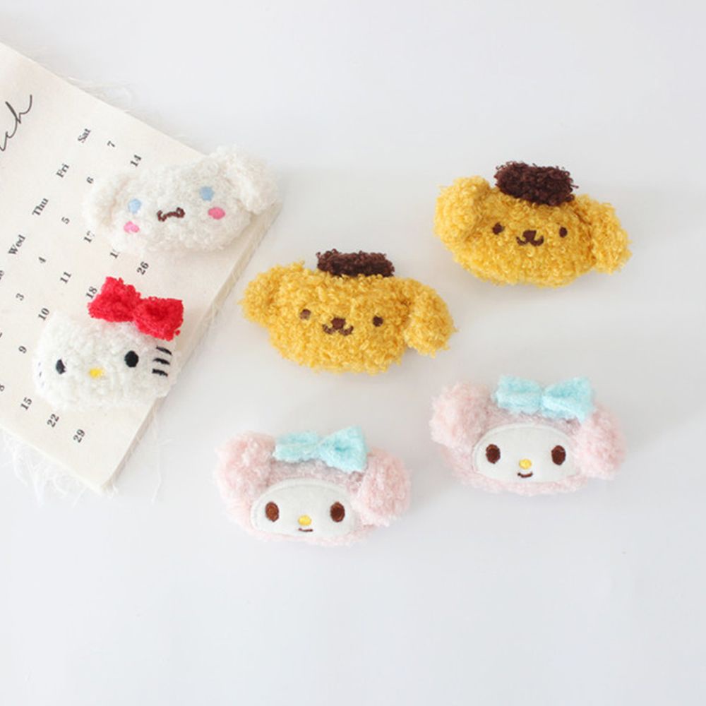 Ghim cài áo hình chú chó Melody hoạt hình phong cách Lolita Hàn Quốc dễ thương