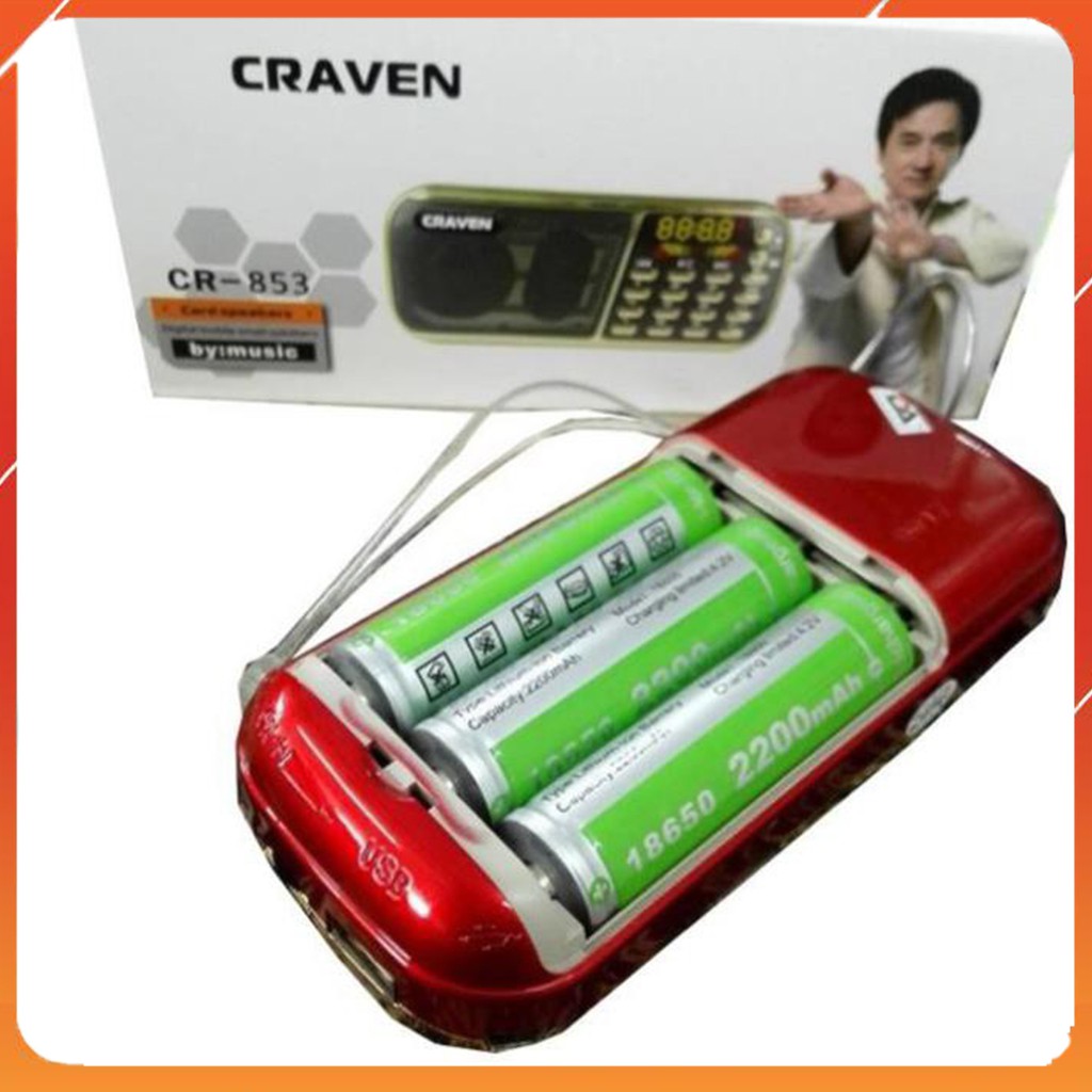 Loa Đài Nghe Nhạc Craven, Loa tắm Ngôn Ngữ Kèm Thẻ nhớ, USB