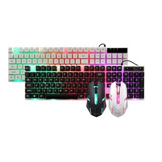 Combo bàn phím và chuột EMXAM V5 giả cơ siêu hot dành cho game thủ (đen)