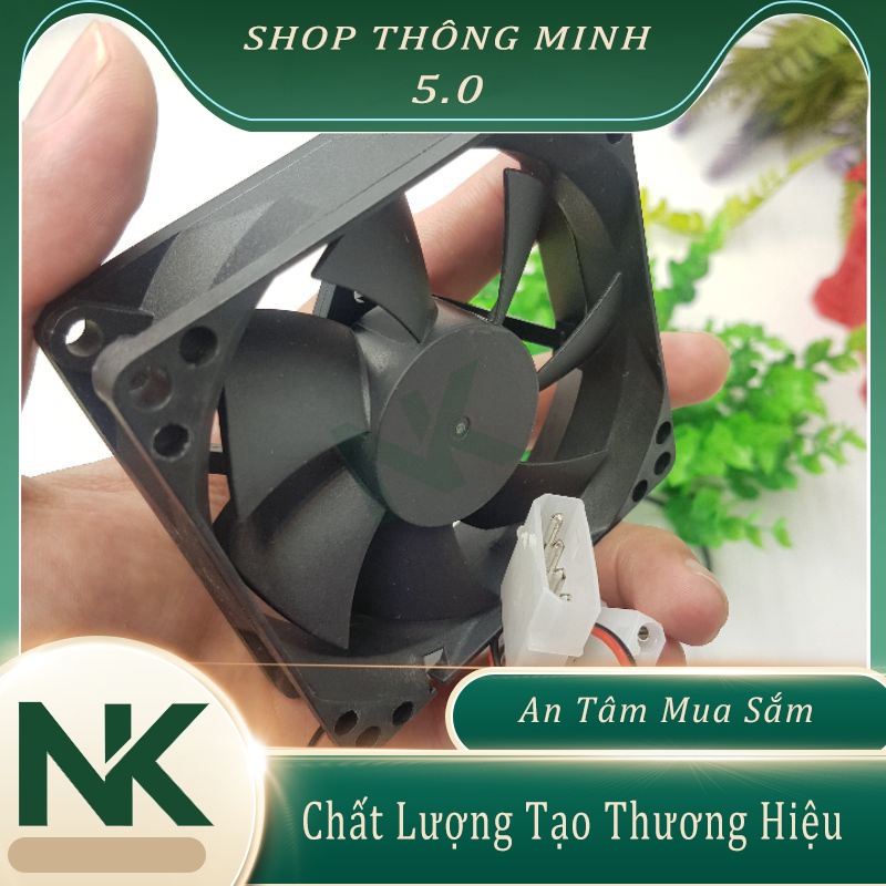 Quạt Tản Nhiệt Kèm HUB 12V 0.16A 12x12CM 1500RPM 8x8CM 0.3A Quạt máy tính kèm hub