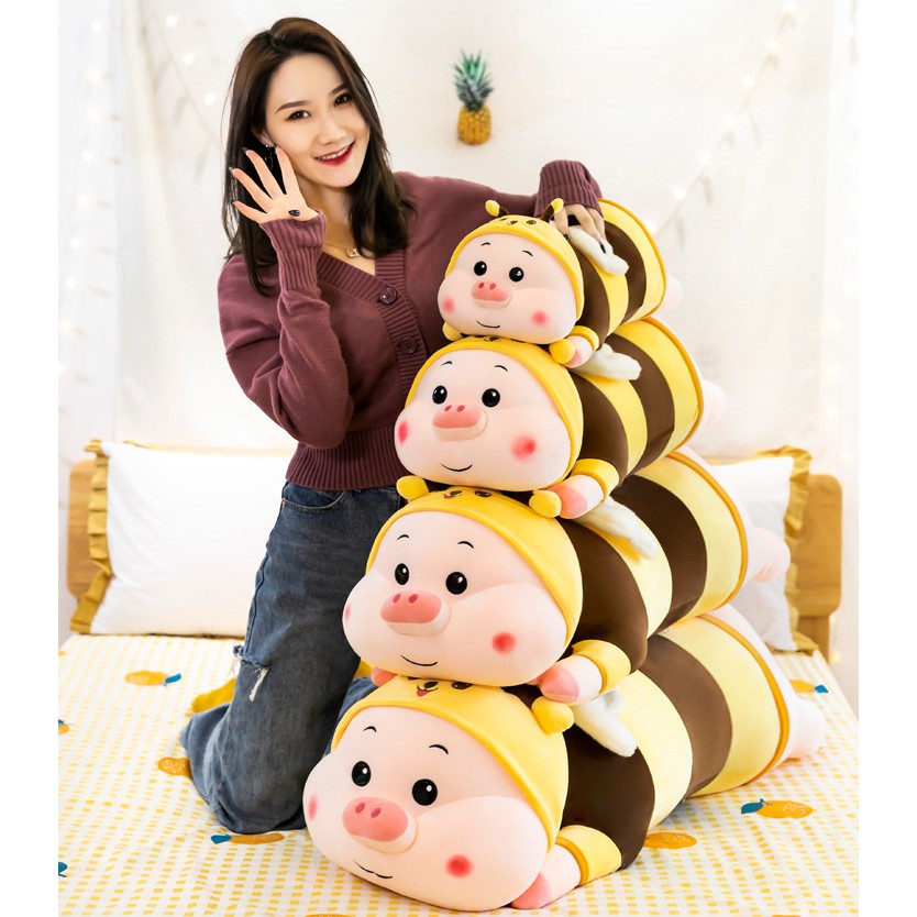 Gấu bông Bee Pig, Heo Ong Chăm Chỉ Dễ Thương