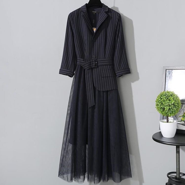 🌸Hàng Order🌸 Váy Cổ Vest Bigsize Phối CHân Váy Công Chúa Thắt Đai Eo Sang Trọng🌸Hàng Quảng Châu | BigBuy360 - bigbuy360.vn