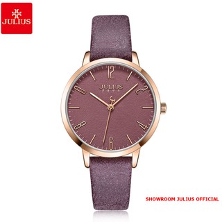 Đồng hồ nữ julius ja-1138c dây da