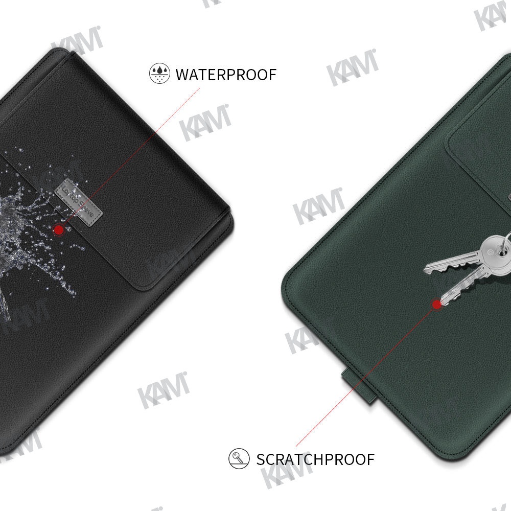 Bộ Túi Đựng Laptop 4 Trong 1 Chống Nước Có Chức Năng Đứng Cho 11 12 13 14 15 16 17 Inch