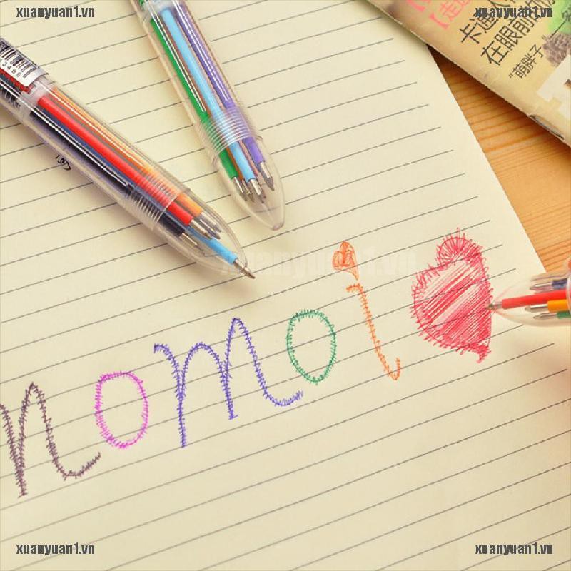 [XUANYUAN1] Bút Bi Nhiều Màu Sắc Sáng Tạo