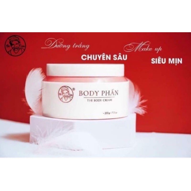 Body phấn siêu make up Bà lão