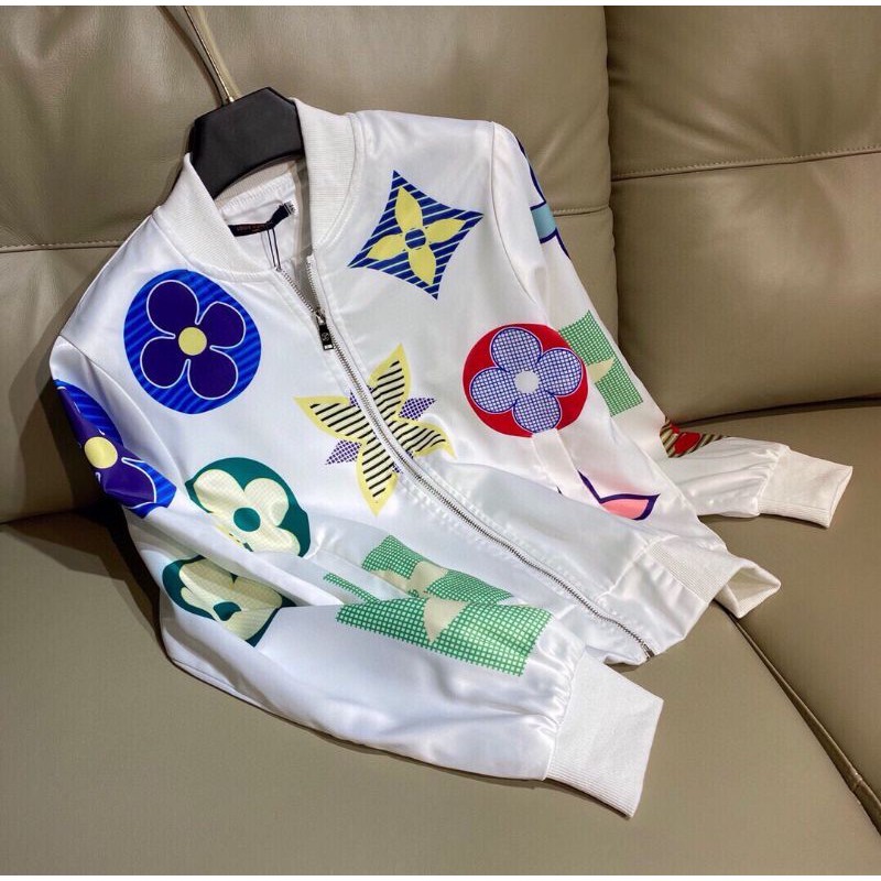 Áo khóac bomber jacket LV