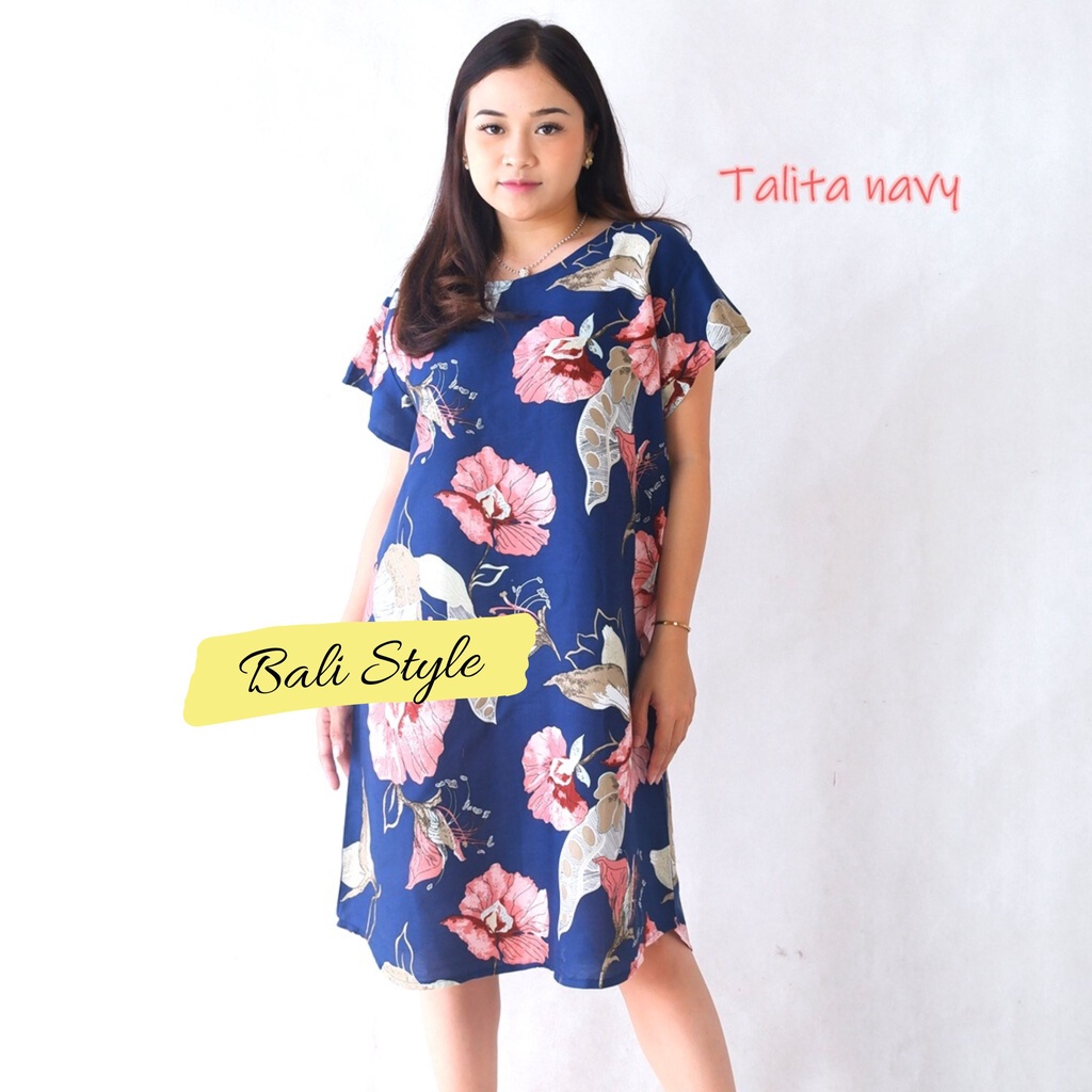 Đầm Ngôi Nhà Bali / Đầm Bali / Đầm Ngôi Nhà Cantik Talita (Chất Liệu Lạnh)